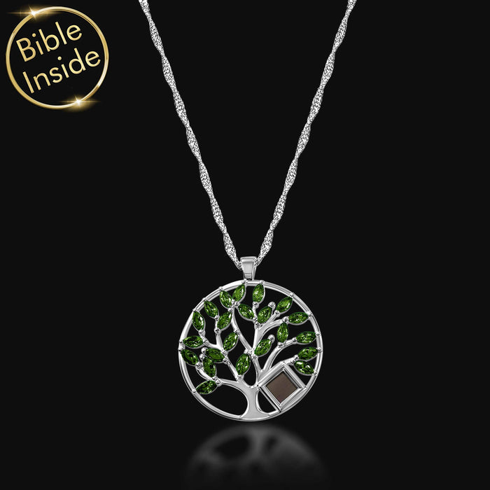 925 Sterling Silver / 16.5" / 42 cm / New Testament (English KJV)