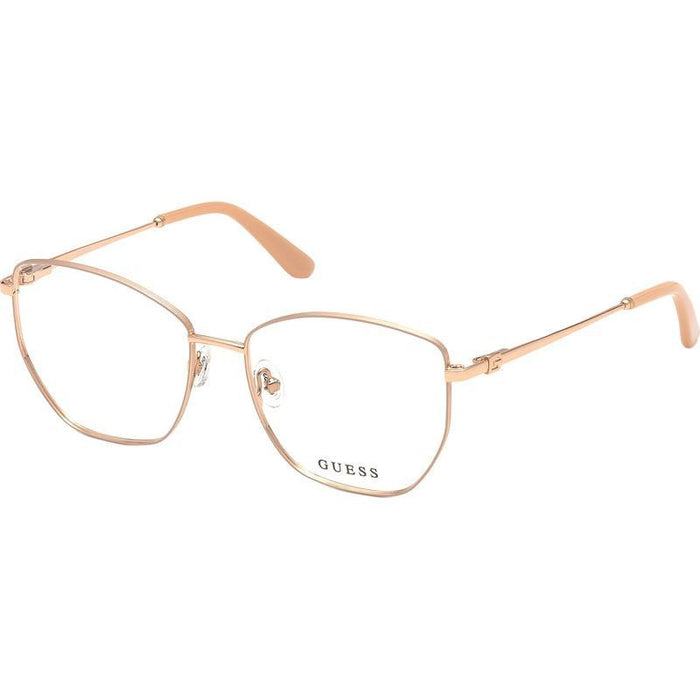 GU2825, Shiny Rose Gold/Clear Lenses