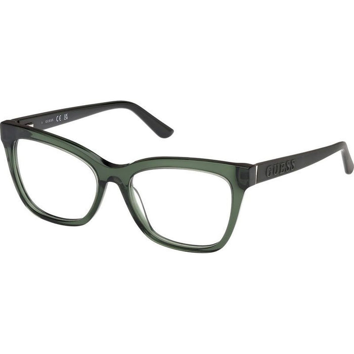 GU50172, Shiny Dark Green and Matte Green/Clear Lenses