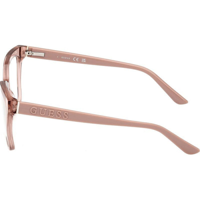 GU50172, Shiny and Matte Beige/Clear Lenses