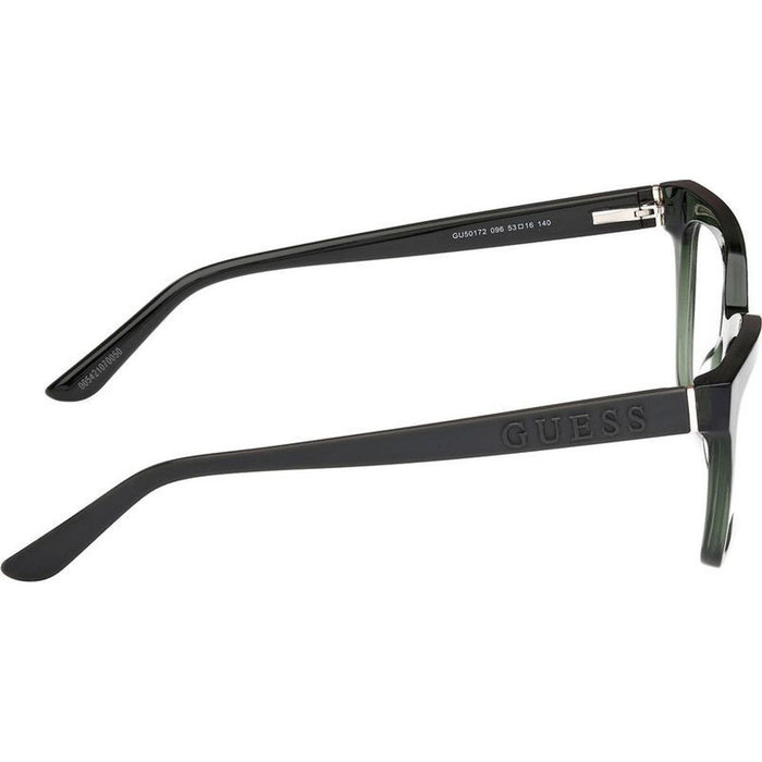 GU50172, Shiny Dark Green and Matte Green/Clear Lenses