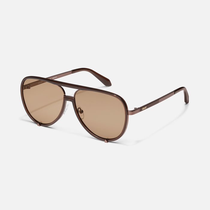 DARK BROWN/TAN