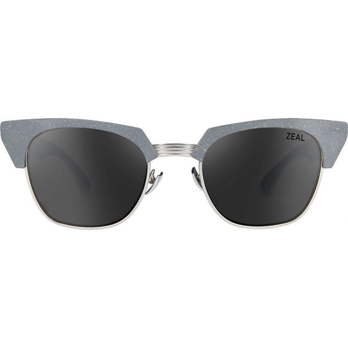 Highline, Matte Granite Silver/Dark Grey Polarised Lenses