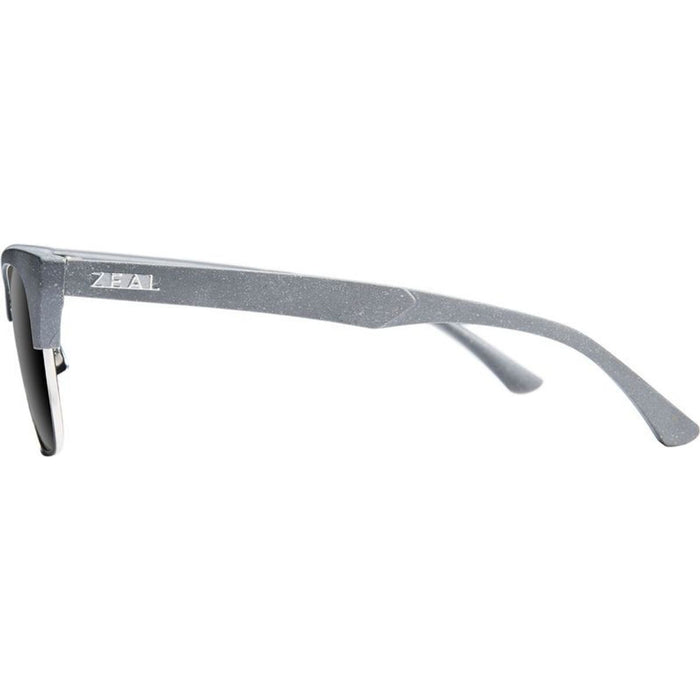 Highline, Matte Granite Silver/Dark Grey Polarised Lenses