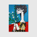 Jacqueline with Flowers (Graphic Only)