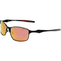 Leederville, Black/Red Mirror Polarised Lenses