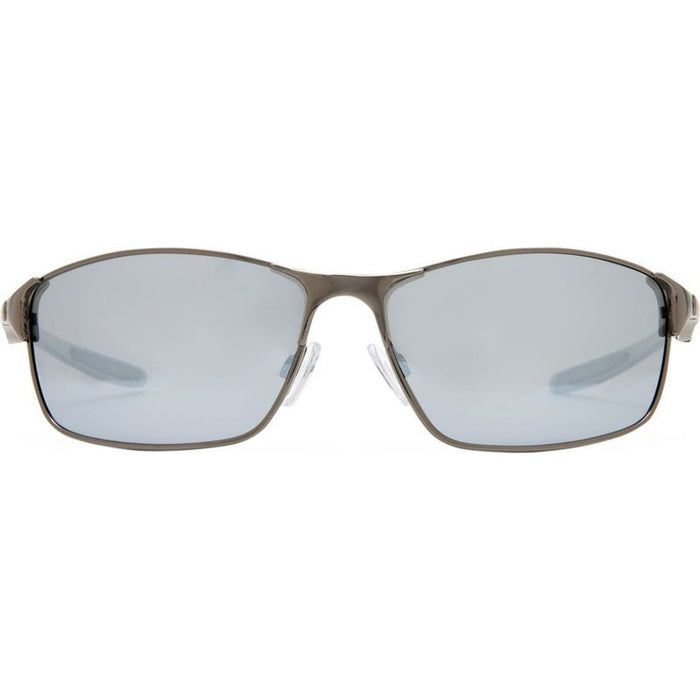 Leederville, Gunmetal/Silver Mirror Polarised Lenses