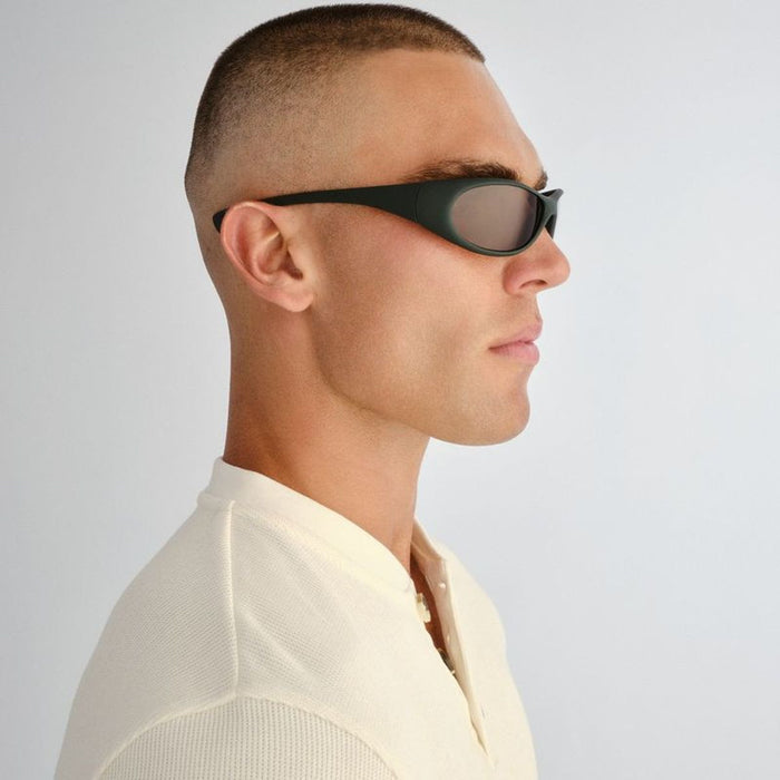 Logan, Rubber Khaki/Brown Polarised Lenses