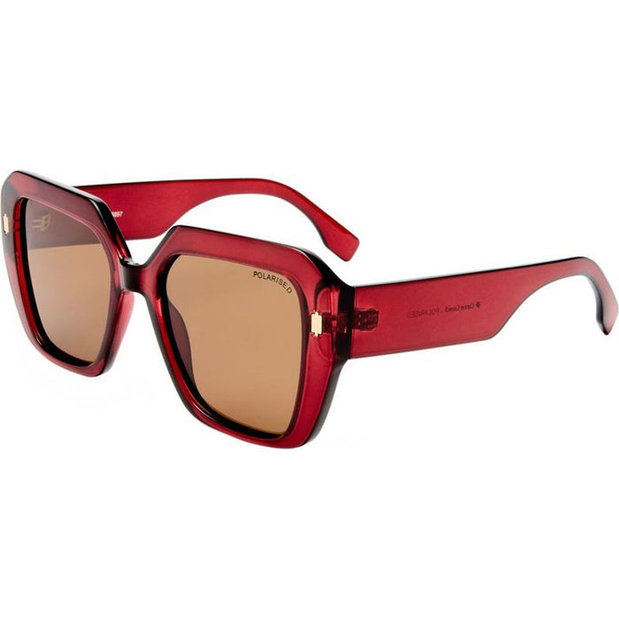 Massey, Burgundy/Brown Polarised Lenses
