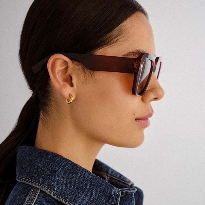 Massey, Burgundy/Brown Polarised Lenses