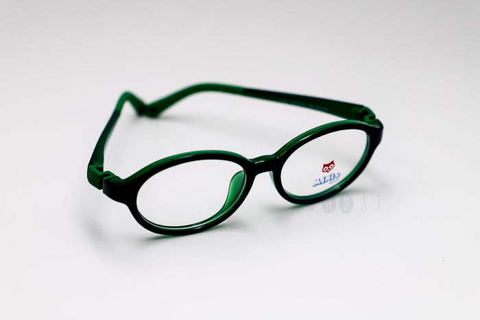 Minis 2801 Kids Eyeglasses - Green / Black