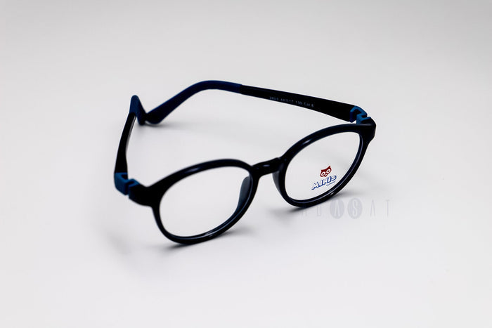 Minis 2803 Kids Eyeglasses - Black / Blue