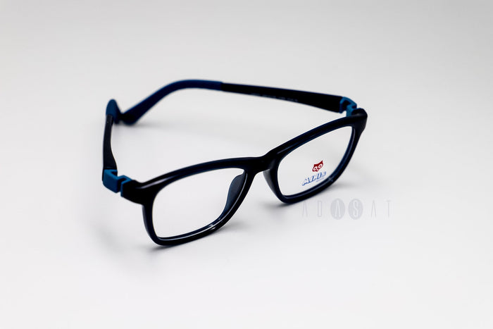 Minis 2807 Kids Eyeglasses - Black / Blue
