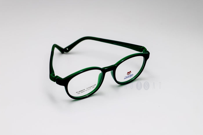 Minis 2809 Kids Eyeglasses - Green / Black