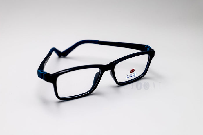 Minis 2811 Kids Eyeglasses - Black / Blue