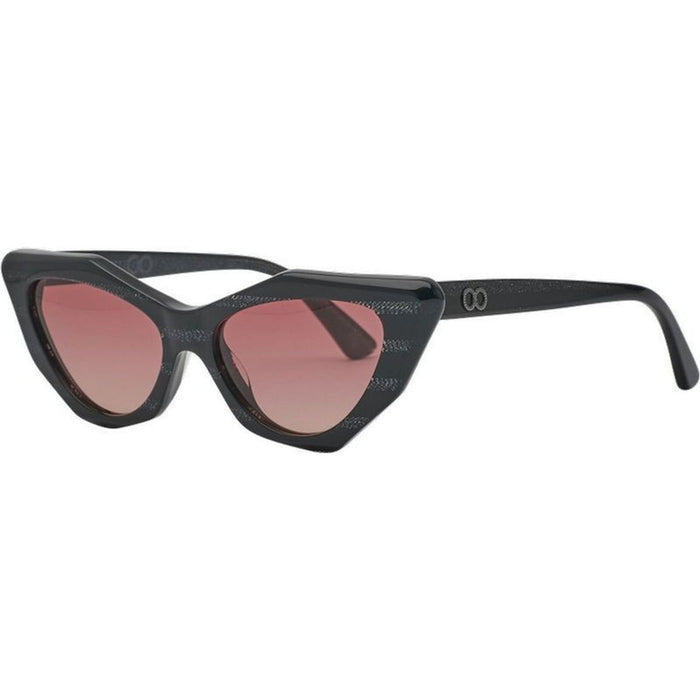 Mookhi, Bio-Acetate Black Devil/Rose Vital Gradient Lenses