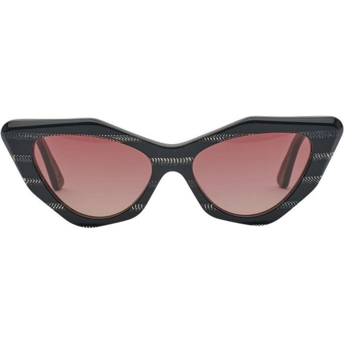 Mookhi, Bio-Acetate Black Devil/Rose Vital Gradient Lenses