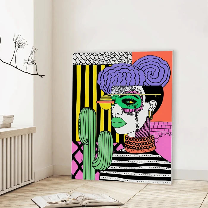 Neon Frida Bloom (Graphic Only)