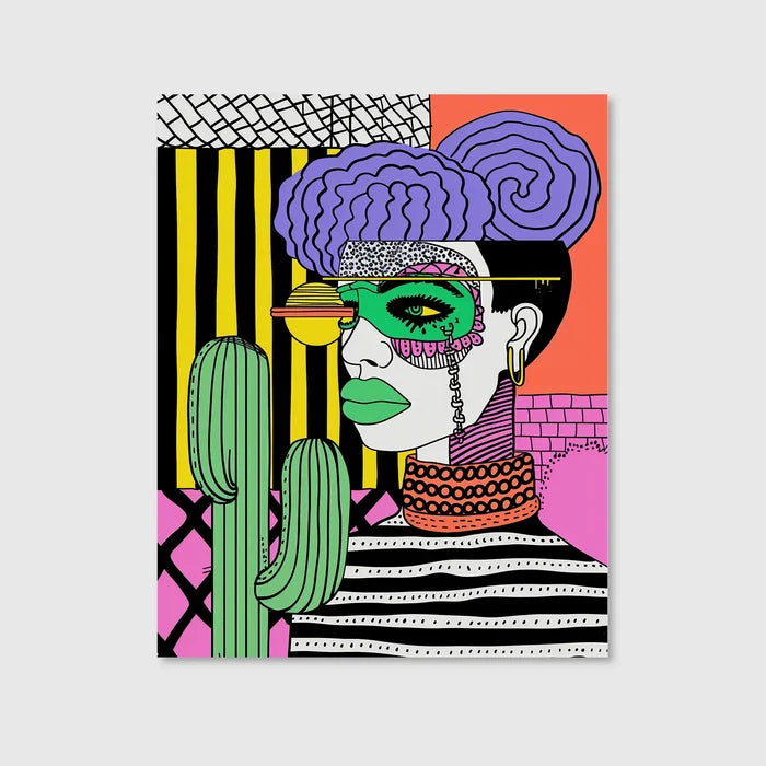 Neon Frida Bloom