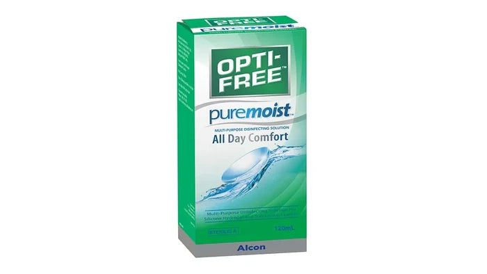 Opti Free Pure Moist Solution 120ml