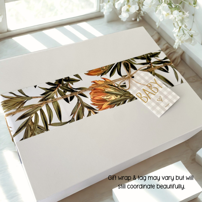 Baby luxury gift box with magnetic closure. Delivery Australia wide