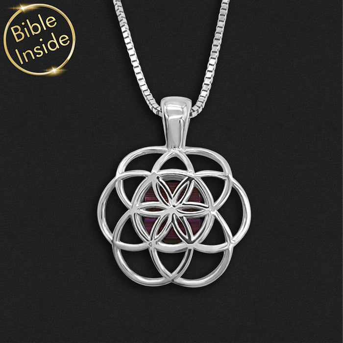 925 Sterling Silver / 16.5" / 42 cm / New Testament (English KJV)