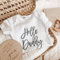 Pregnancy Baby Announcement Onesie | Hello Daddy