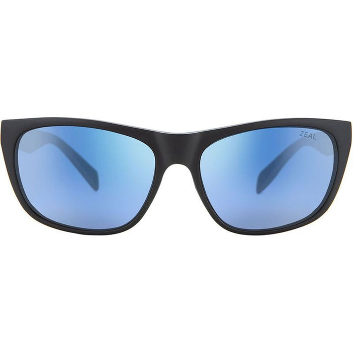 Quandary, Matte Black/Horizon Blue Polarised Lenses