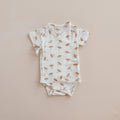 Short Sleeve Baby Wrap Suit | Daisy