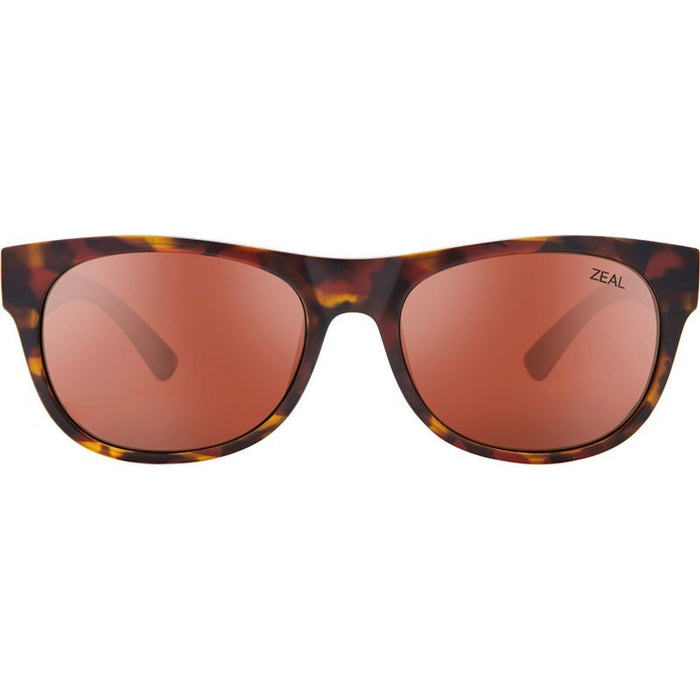 Sierra, Matte Red Tortoise/Rose Polarised Lenses