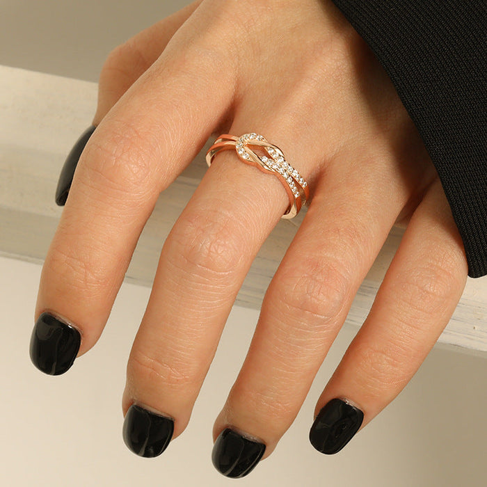 Simple Infinity Sterling Silver Band