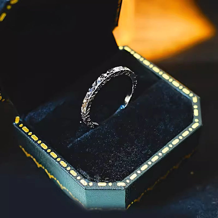 Sparkling 18K Gold Plated Band