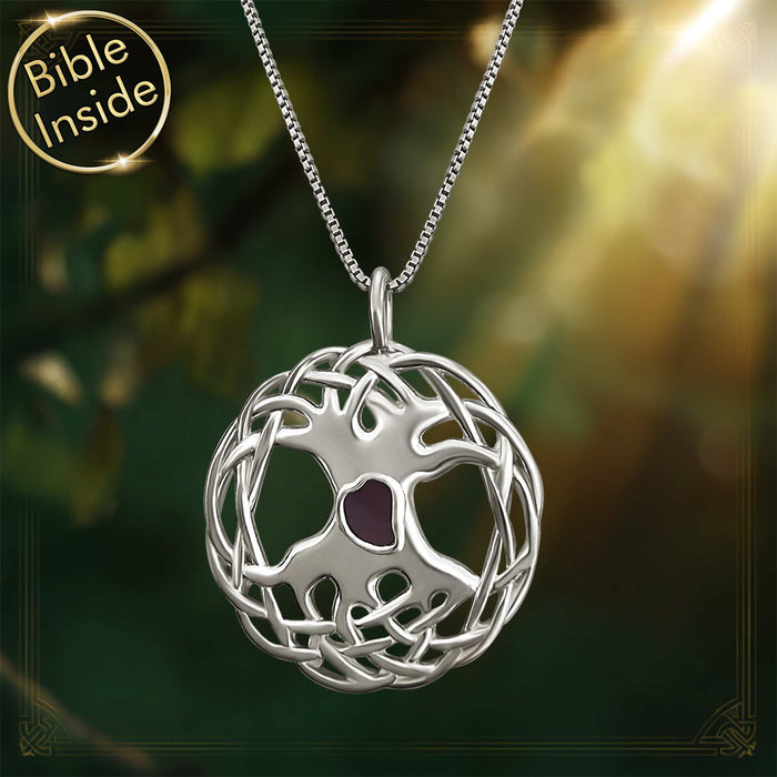 Elegant tree of life Biblical necklace – unique special gifts for wife