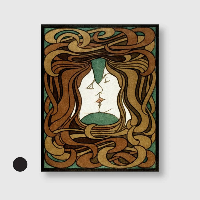Tangled Lovers Embrace