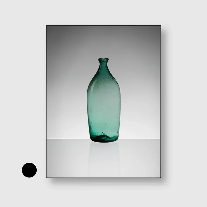 Teal Glass Solitude