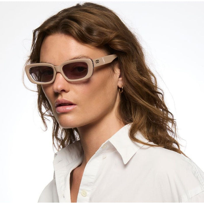 Tune, Ivory Beige Fade Crystal/Amber Gradient Bio Lenses