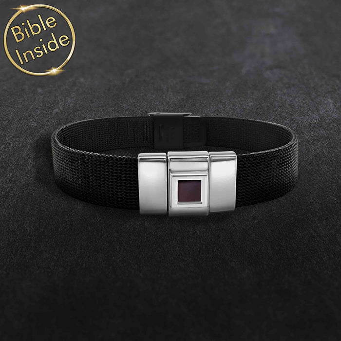Cute gifts for boyfriend Valentines day – Knox-3 nano Bible bracelet