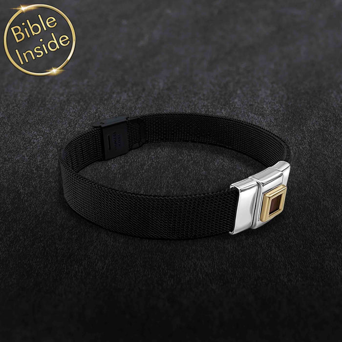 Bf Valentines day gifts – Knox-3 bracelet with miniature Bible chip
