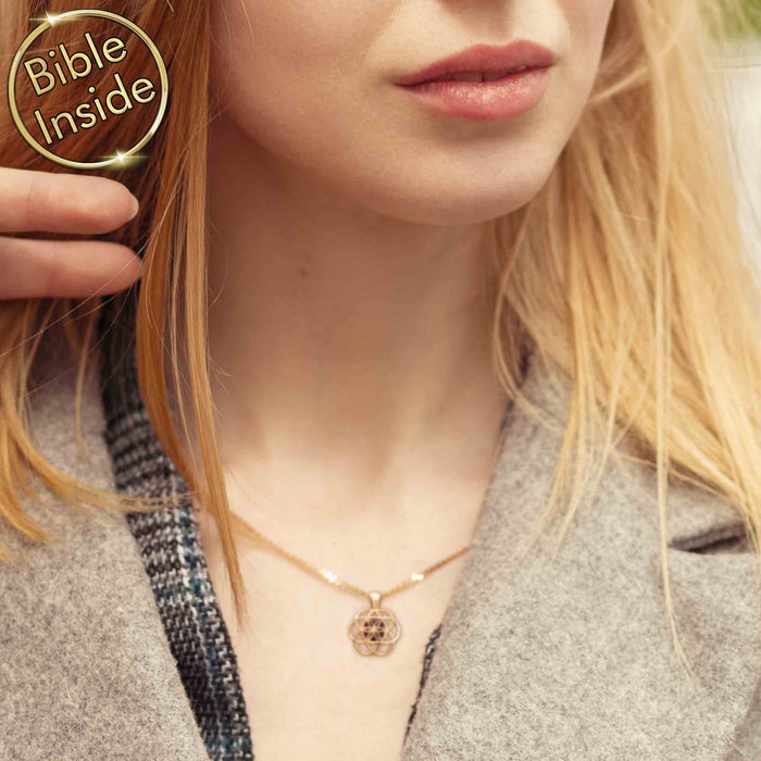 Valentine's day gift for teacher – elegant Christian necklace for women