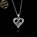 Valentine's day gift idea for teacher – faith-inspired heart necklace for women