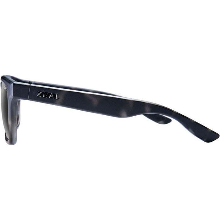 Whittier, Transparent Grey Havana/Dark Grey Polarised Lenses