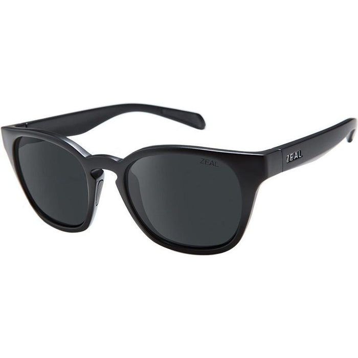 Windsor, Matte Black/Dark Grey Polarised Lenses