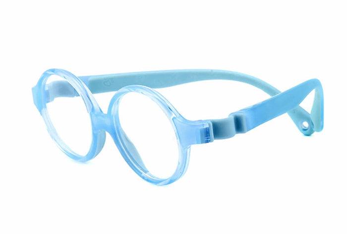 Yupiie YP1009 Kids Eyeglasses - Light Blue / Blue