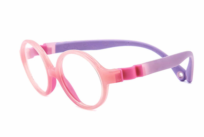 Yupiie YP1009 Kids Eyeglasses - Pink / Purple